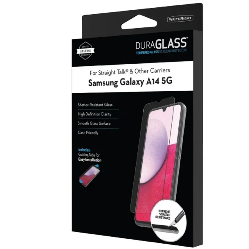 NIB Tempered Glass Screen Protector for Samsung Galaxy A14 5G
